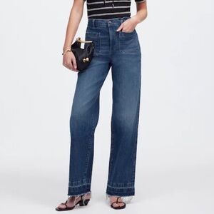 Madewell Emmett Wide-Leg Jean: Let Down Hem Edition 26